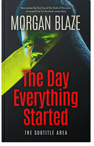 Premade Book Cover Hot Cinnamon