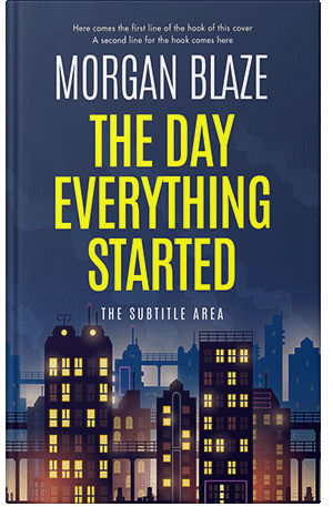 Premade Book Cover Cloud Burst