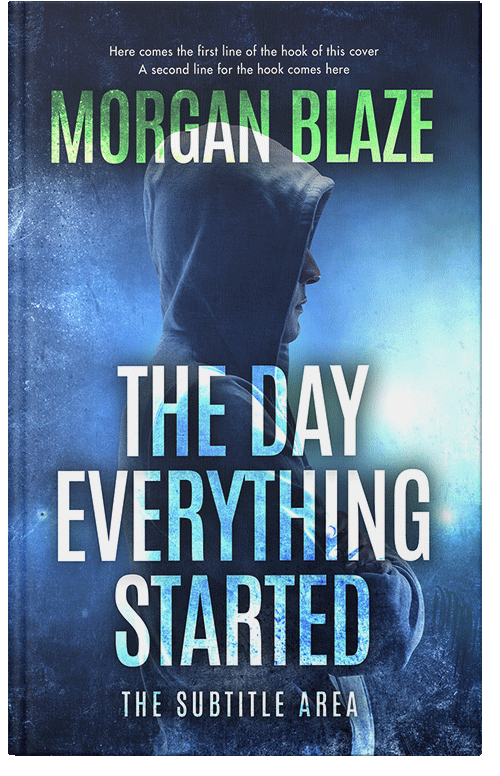 Front view of Premade Mystery & Thriller & Suspense Book Cover - Big Stone