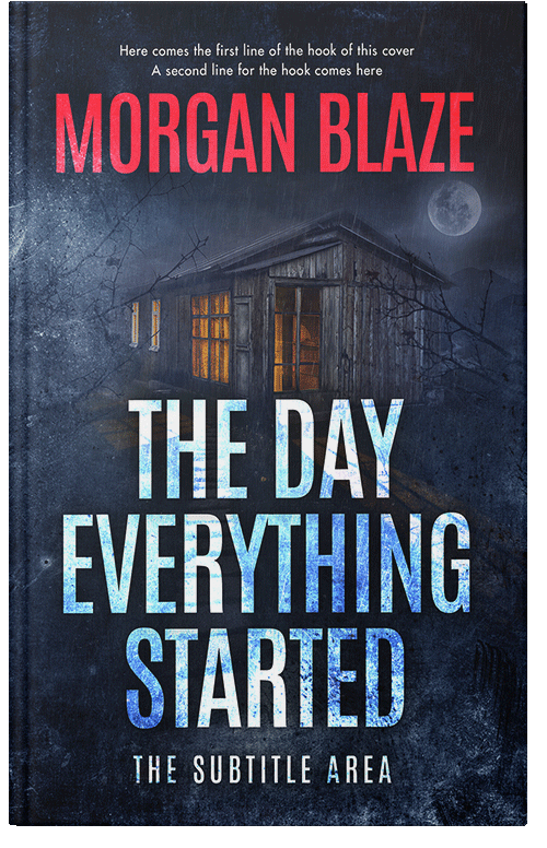 Front view of Premade Mystery & Thriller & Suspense Book Cover - Mirage