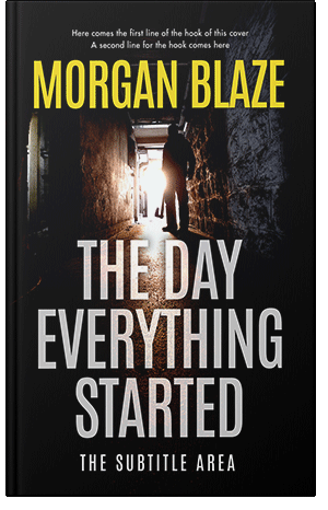 Premade Book Cover Cod Gray - ID 35842