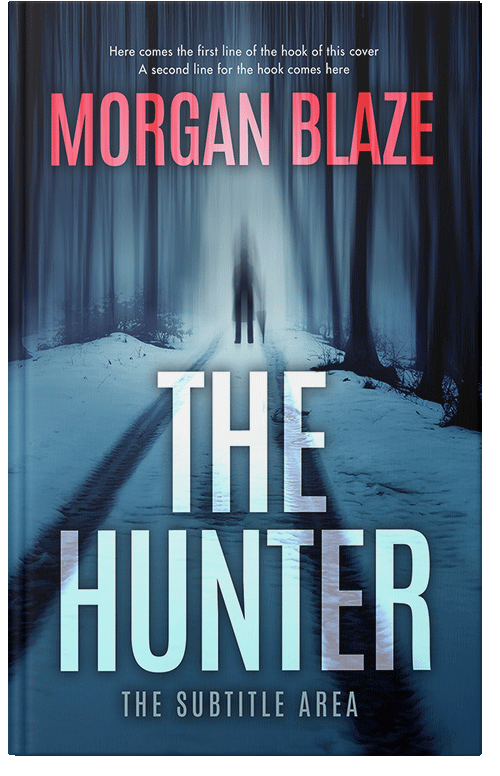 Front view of Premade Mystery & Thriller & Suspense Book Cover - San Juan