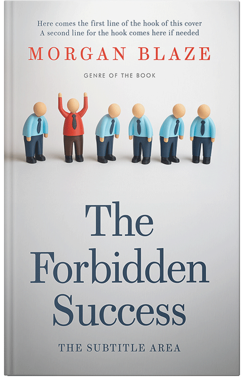 Front view of Premade Business Book Cover - Alto