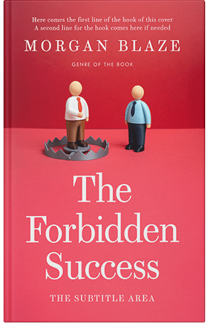 Premade Book Cover Carnation