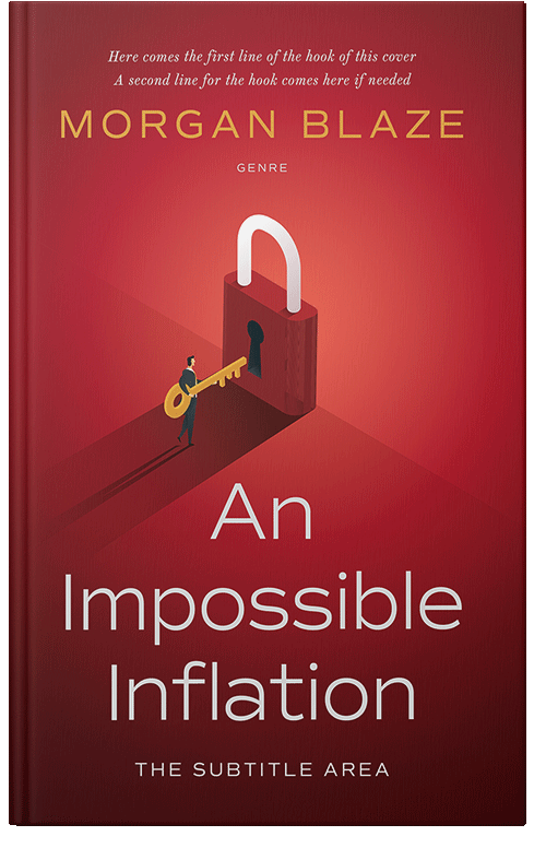 Front view of Premade Business Book Cover - Tamarillo