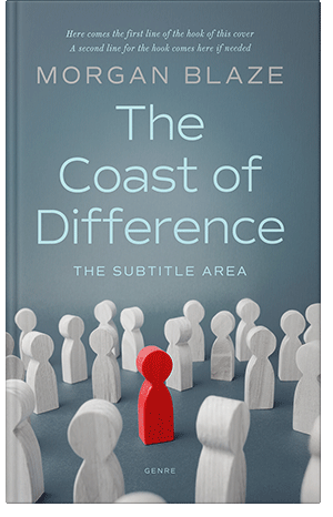 Premade Book Cover Slate Gray