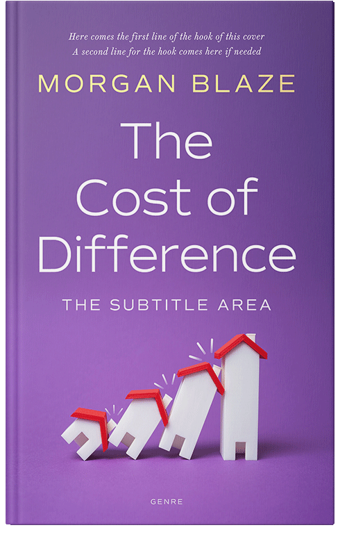 Front view of Premade Business Book Cover - Studio