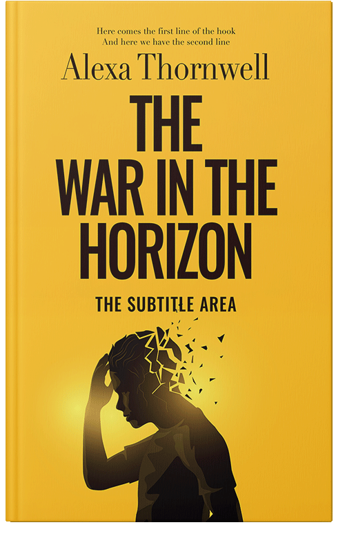 Front view of Premade Mystery & Thriller & Suspense Book Cover - Crowshead