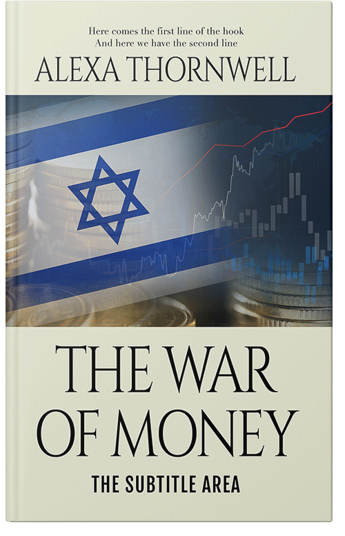 Front view of Premade Politics & Law & Society Book Cover - Cloud Burst