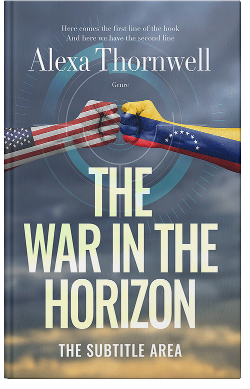 Front view of Premade Politics & Law & Society Book Cover - Shuttle Gray