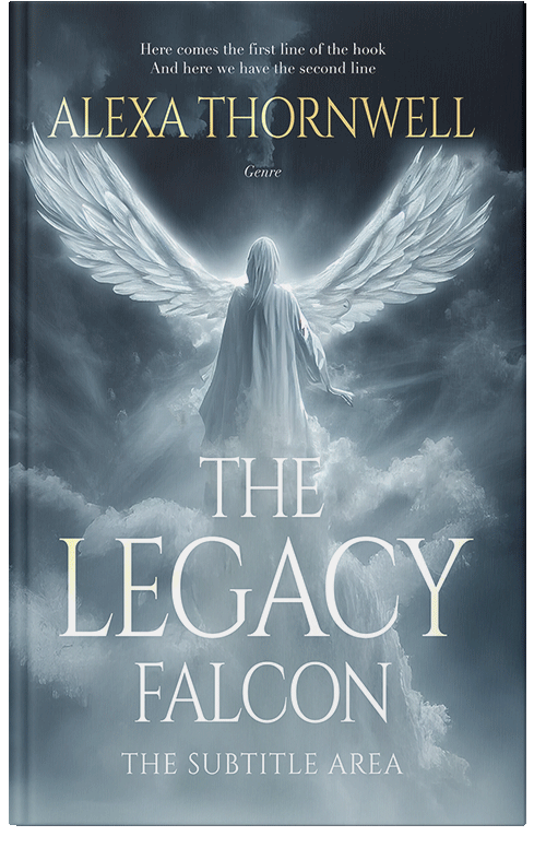 Front view of Custom & Premade Fantasy Book Cover - Regent Gray #35905 | BookCoverZone*