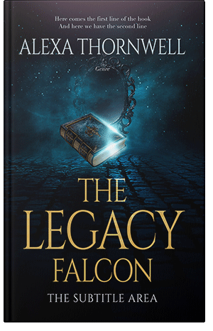 Premade Book Cover Ebony