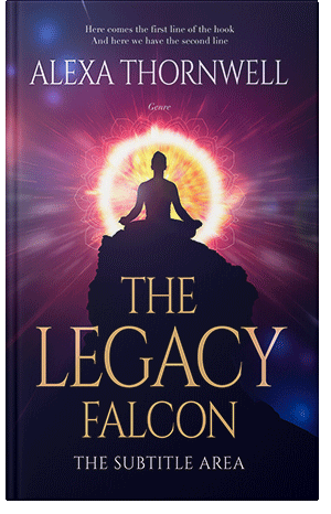 Premade Book Cover Petite Orchid