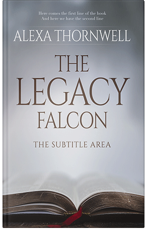 Premade Book Cover Ghost