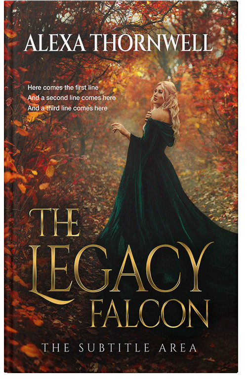 Front view of Custom & Premade Fantasy Book Cover - Tussock #35922 | BookCoverZone*