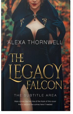 Premade Book Cover Ebony