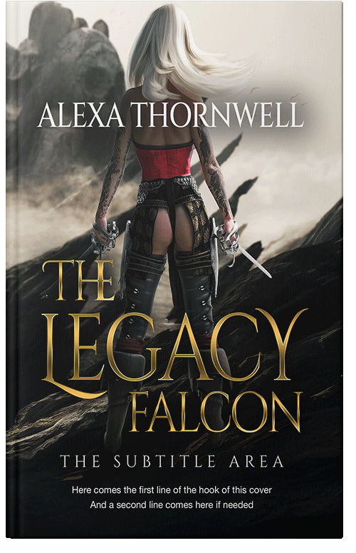 Front view of Custom & Premade Fantasy Book Cover - Soft Amber #35927 | BookCoverZone*