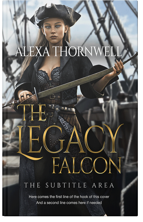 Front view of Custom & Premade Action & Adventure Book Cover - Ash #35928 | BookCoverZone*