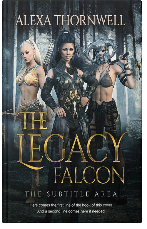 Front view of Custom & Premade Fantasy Book Cover - Coral Reef #35934 | BookCoverZone*