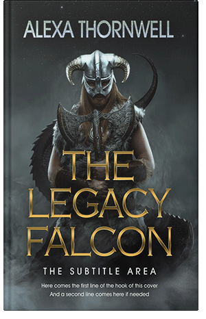 Premade Book Cover Shark