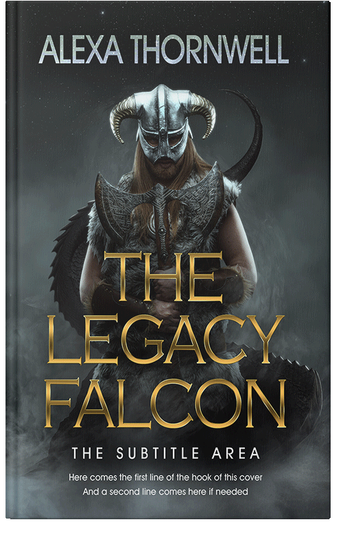 Front view of Custom & Premade Fantasy Book Cover - Shark #35940 | BookCoverZone*