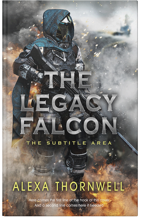 Front view of Custom & Premade Science Fiction Book Cover - Masala #35950 | BookCoverZone*