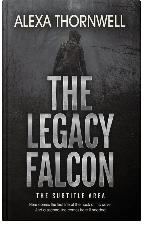 Front view of Custom & Premade Mystery & Thriller & Suspense Book Cover - Cod Gray #35953 | BookCoverZone*