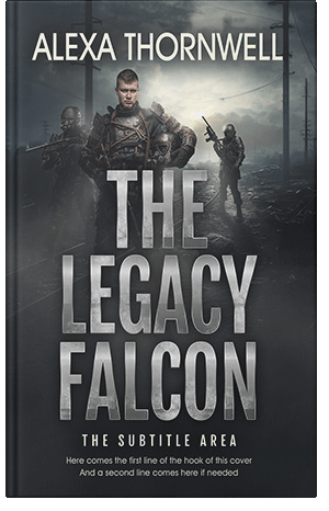 Premade Book Cover Shark