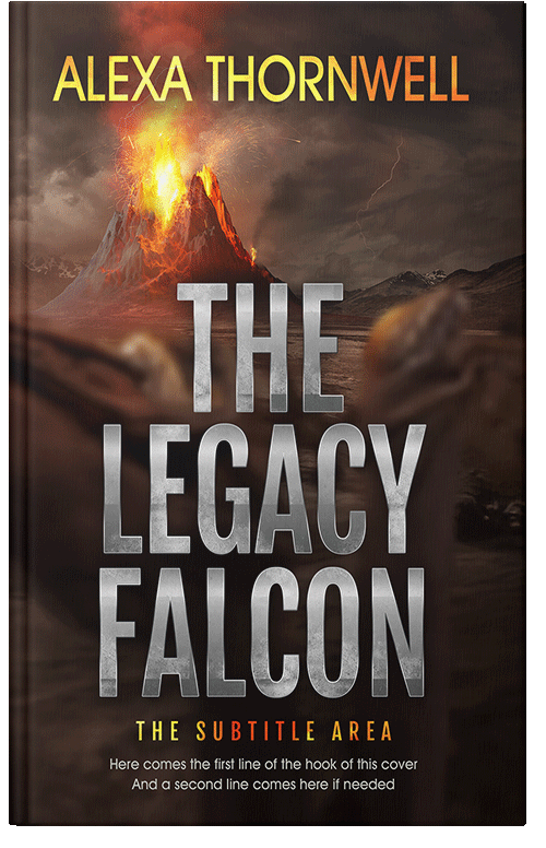 Front view of Custom & Premade Apocalyptica Book Cover - Eclipse #35961 | BookCoverZone*