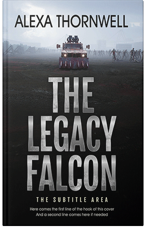 Premade Book Cover Cod Gray