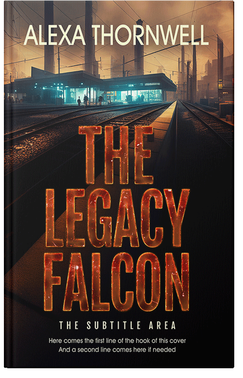 Front view of Custom & Premade  Book Cover - Antique Brass #35966 | BookCoverZone*