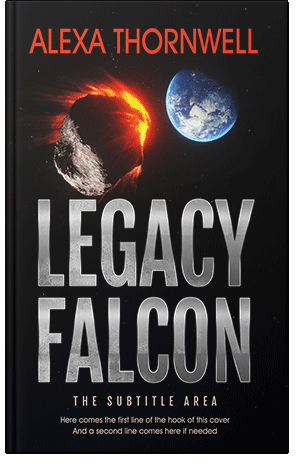 Premade Book Cover Cod Gray