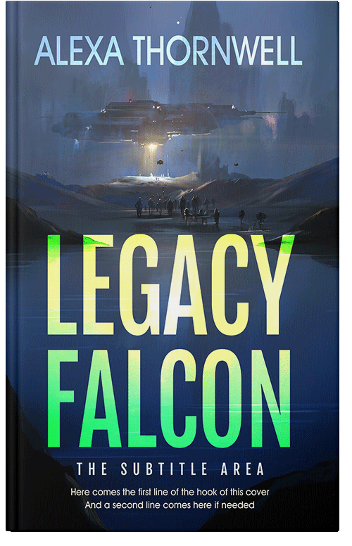 Front view of Custom & Premade Science Fiction Book Cover - Rhino #35975 | BookCoverZone*