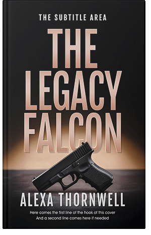 Premade Book Cover Cod Gray