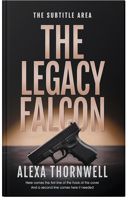 Front view of Premade Mystery & Thriller & Suspense Book Cover - Cod Gray