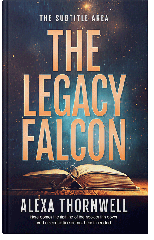 Front view of Premade Fantasy Book Cover - Manhattan #35993 | BookCoverZone*