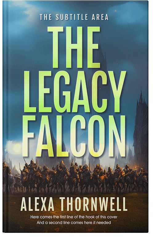 Front view of Premade Fantasy Book Cover - Casal #35998 | BookCoverZone*