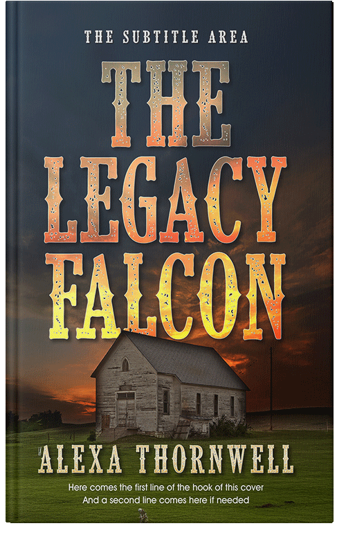 Front view of Premade Horror Book Cover - Rangitoto #36001 | BookCoverZone*