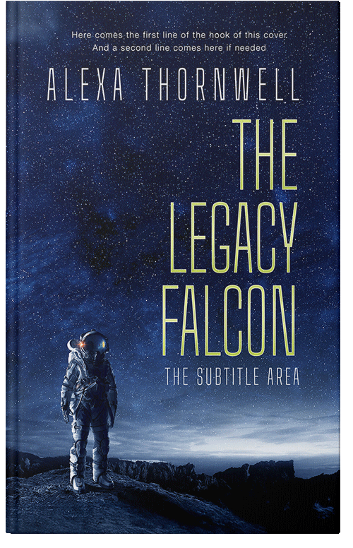 Front view of Premade Science Fiction Book Cover - Black Pearl #36019 | BookCoverZone*