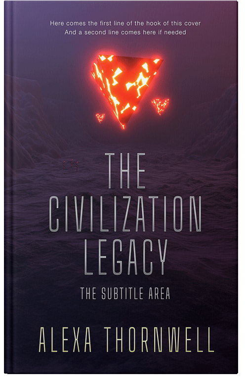 Front view of Premade Science Fiction Book Cover - Revolver #36024 | BookCoverZone*