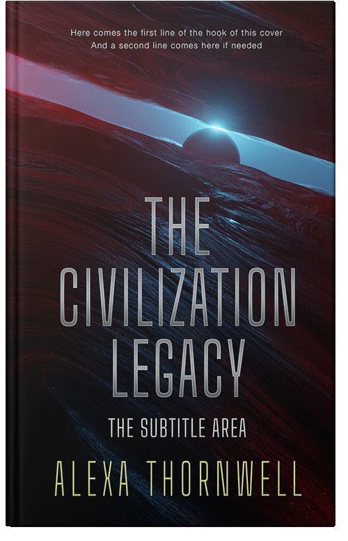 Front view of Premade Science Fiction Book Cover - Gondola #36025 | BookCoverZone*