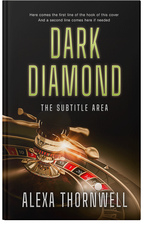 Front view of Premade Mystery & Thriller & Suspense Book Cover - Tan #36030 | BookCoverZone*