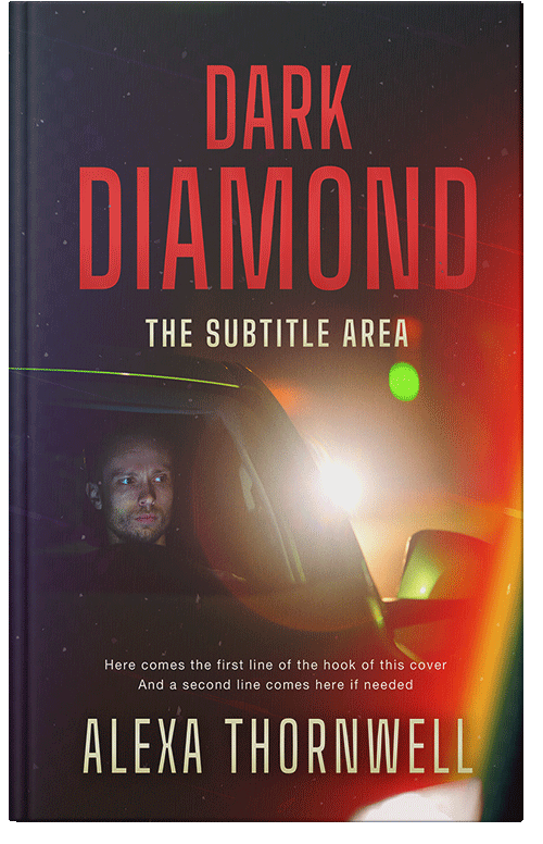 Front view of Premade Mystery & Thriller & Suspense Book Cover - Japonica #36035 | BookCoverZone*