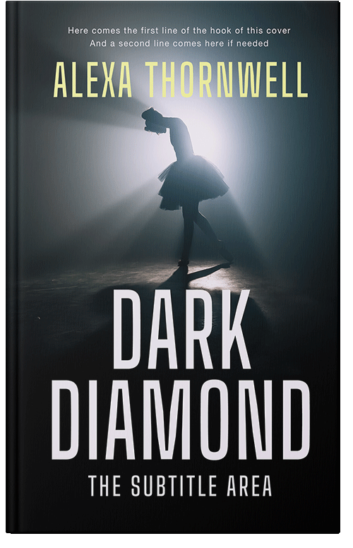 Front view of Premade Literary Fiction Book Cover - Bon Jour #36041 | BookCoverZone*