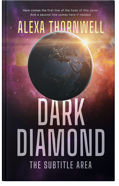 Front view of Premade Science Fiction Book Cover - Cameo #36044 | BookCoverZone*