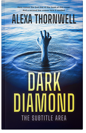 Premade Book Cover Ebony