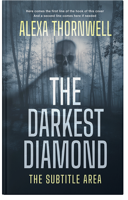 Front view of Premade Horror Book Cover - Pickled Bluewood #36054 | BookCoverZone*