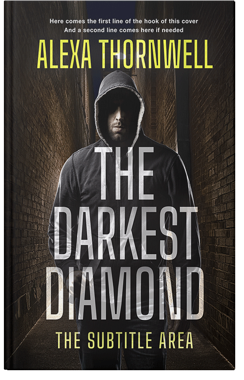 Front view of Premade Mystery & Thriller & Suspense Book Cover - Zeus #36055 | BookCoverZone*