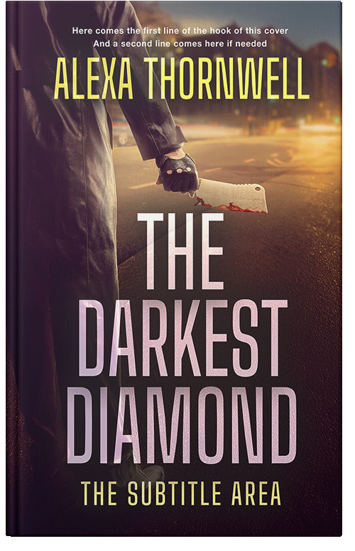 Front view of Premade Mystery & Thriller & Suspense Book Cover - Brandy #36056 | BookCoverZone*