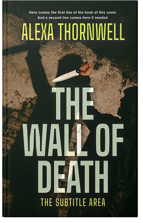 Front view of Premade Mystery & Thriller & Suspense Book Cover - Rangoon Green #36058 | BookCoverZone*